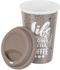 Стакан с силиконовой крышкой - Фото 3