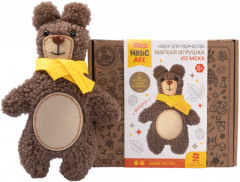 Набор для изготовления игрушки из меха «Мишка» - Фото 2