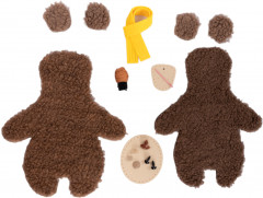 Набор для изготовления игрушки из меха «Мишка» - Фото 6