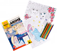 Набор для раскрашивания в стиле anime «Сладкая парочка» - Фото 3