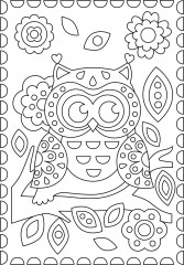 Набор для раскрашивания «Совушка» - Фото 2