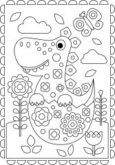 Набор для раскрашивания «Динозаврик» - Фото 2