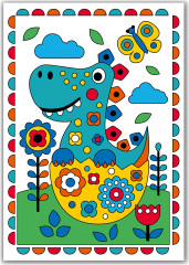 Набор для раскрашивания «Динозаврик» - Фото 3