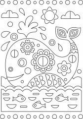 Набор для раскрашивания «Кит» - Фото 2