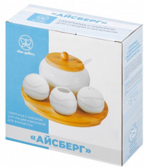 Набор для специй и сахара «Айсберг волны» - Фото 6