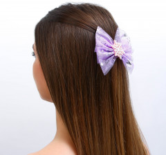 Заколка-бант для волос «Очаровательная леди» - Фото 5