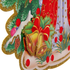 Плакат «Дед Мороз и белочка» - Фото 1