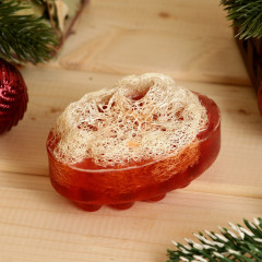 Мыло массажное с люффой - Фото 2