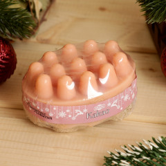 Мыло массажное с люффой «Горячее какао» - Фото 1