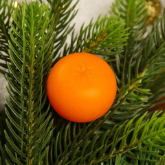 Мыло сувенирное «Новогодний мандарин» - Фото 1