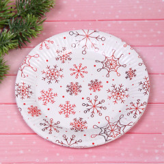 Набор тарелок «Снежные искры» - Фото 2