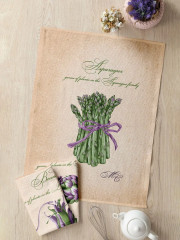 Комплект полотенец вафельных «Asparagus» - Фото 6