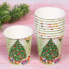 Набор стаканов бумажных «Нарядная красавица» - Фото 2