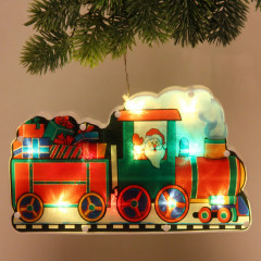 Фигура светодиодная «Дед Мороз в паровозе» - Фото 1