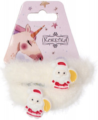 Набор резинок для волос детских «Дед Мороз» - Фото 1