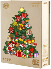 Пазл деревянный «Новогодняя Елка» - Фото 1