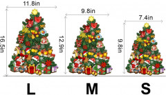 Пазл деревянный «Новогодняя Елка» - Фото 6