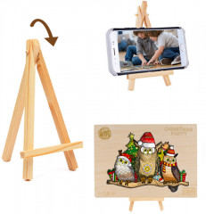 Пазл деревянный «Новогодняя вечеринка» - Фото 5