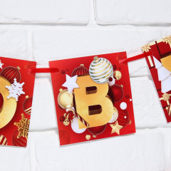 Гирлянда на ленте «С Новым годом!» - Фото 4