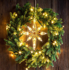 Фигурка светодиодная «Звезда рождественская» - Фото 4