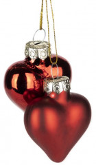 Набор украшений новогодних «Сердца» - Фото 1