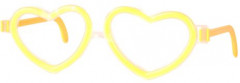 Очки карнавальные светящиеся «Сердечки» - Фото 1