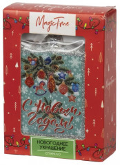 Украшение новогоднее «Марка с открыткой» - Фото 1