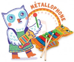 Игрушка музыкальная «Металлофон Кот» - Фото 2