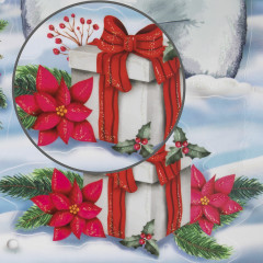 Наклейка для окон многоразовая «Медвежонок» - Фото 3