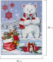 Наклейка для окон многоразовая «Медвежонок» - Фото 5