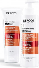 DERCOS KERA-SOLUTIONS Шампунь с комплексом Про-Кератин - Фото 4