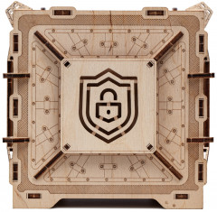 Конструктор деревянный «Сейф с кодовым замком» - Фото 4