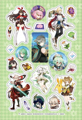 Genshin Impact. Супермного наклеек - Фото 4