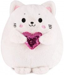 Игрушка мягкая «Котик с сердцем» - Фото 1