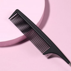 Расчёска антистатическая с металлическим хвостиком - Фото 2