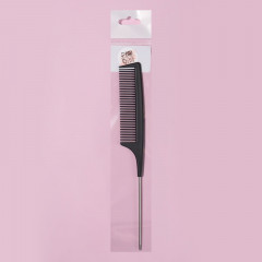 Расчёска антистатическая с металлическим хвостиком - Фото 4