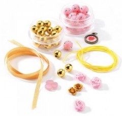 Набор для творчества «Бусины и цветочки» - Фото 1