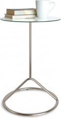 Столик журнальный «Loop» (никель) - Фото 1