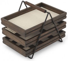 Шкатулка для украшений «Terrace», орех - Фото 3
