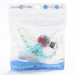 Держатель для пустышки «Бусинки» - Фото 3