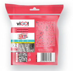 Губка для посуды металлическая - Фото 1