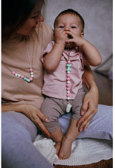 Держатель для пустышки силиконовый «Нежность» - Фото 4