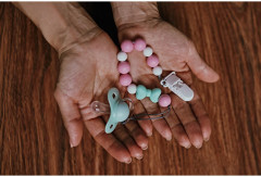 Держатель для пустышки силиконовый «Нежность» - Фото 6