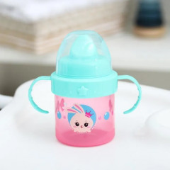 Поильник детский с твёрдым носиком «Зайка Полли» - Фото 1