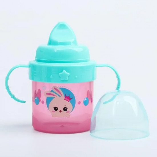 Поильник детский с твёрдым носиком «Зайка Полли»