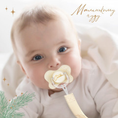 Держатель для пустышки на ленте «Наше счастье» - Фото 5