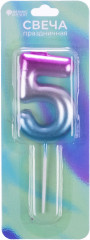 Свеча для торта «Цифра 5» - Фото 1