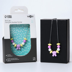 Бусы-прорезыватели «Зайчик» - Фото 4