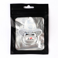 Соска-пустышка ортодонтическая «I love dad» - Фото 3