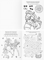 Книжка-задание «Зарядка для ума. Барби» - Фото 1